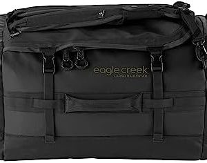 Eagle Creek Cargo Hauler Duffel Bag for Travel with Made with Water-Repellent, Abrasion-Resistant TPU Fabric with Backpack Straps and U-Lid with Storm Flaps