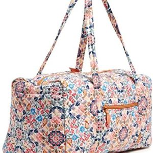 Vera Bradley Women’s Cotton Large Travel Duffel Bag