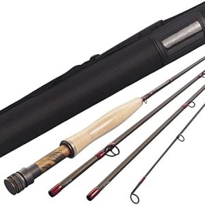 Aventik Fly Fishing Rods Z European Master Design Wild Trout Perfect Cast IM12 Nano 9’ LW5, LW6, LW7, LW8 All in 4 Pieces Ultra Fast Action Quality Carbon Rod Tube Super Light Carp Fly Rod