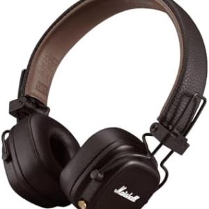 Marshall Major IV On-Ear Bluetooth Headphones, Brown