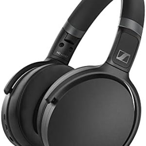 Sennheiser Consumer Audio HD 450BT Bluetooth 5.0 Wireless Headphone with Active Noise Cancellation – 30-Hour Battery Life, USB-C Fast Charging, Virtual Assistant Button, Foldable – Black